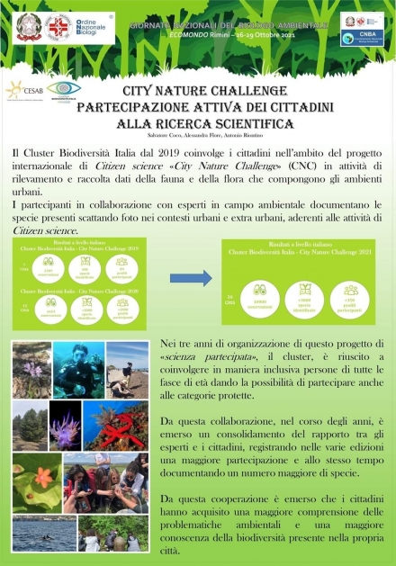 Il CESAB a Ecomondo 2021 per la City Nature Challenge - CESAB